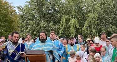 В храме святителя Спиридона, епископа Тримифунтского, чудотворца прошел молебен на начало учебного года