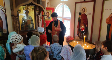В Свято-Спиридоньевском храме прошла экскурсия для воспитанников воскресной школы